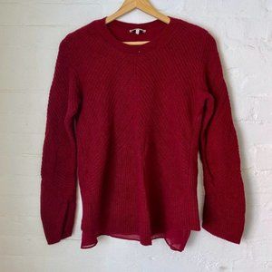Maroon Sweater Size L